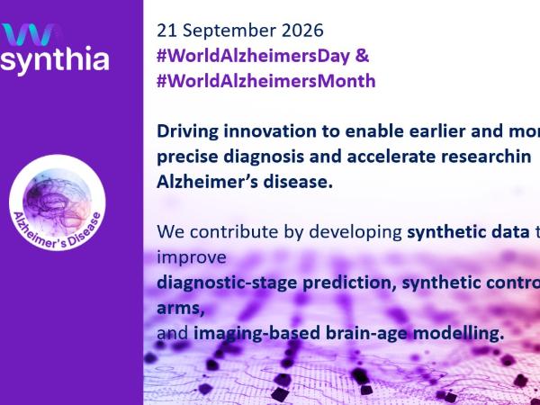 World Alzheimer’s Day 2026 | Advancing Alzheimer’s Research Through Synthetic Data