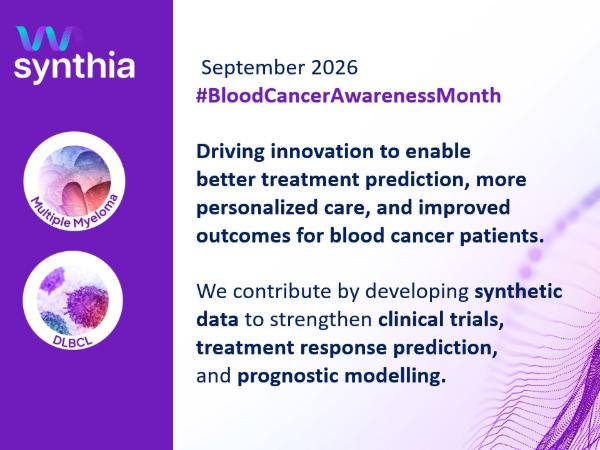 Blood Cancer Awareness Month 2026 | Advancing Blood Cancer Research Through Synthetic Data